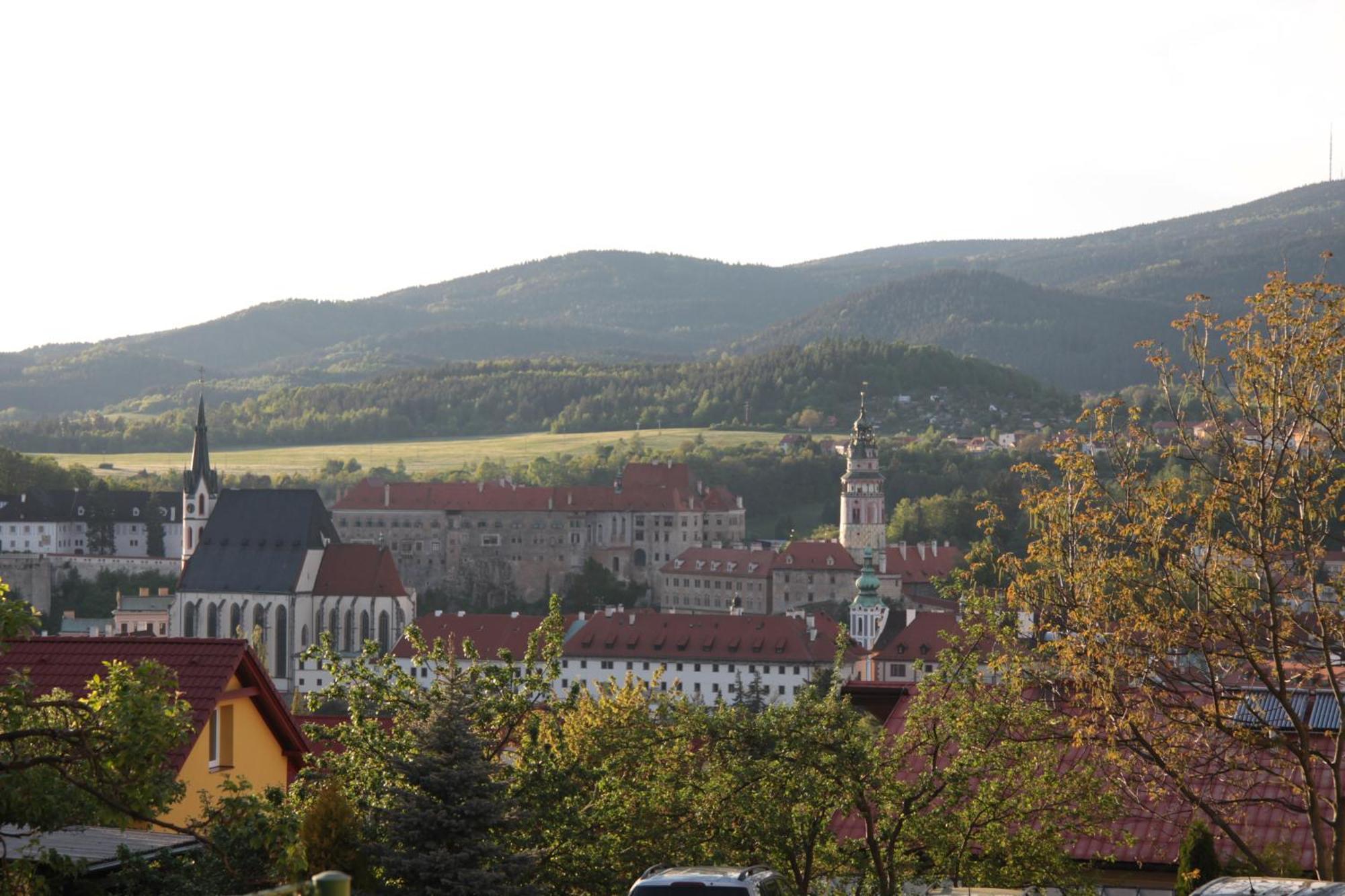 Hotel Pension Na Vyhlídce Český Krumlov Exterior foto